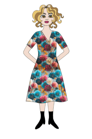 Förhandsbokning, Vildaklänning Astrid, Blossom