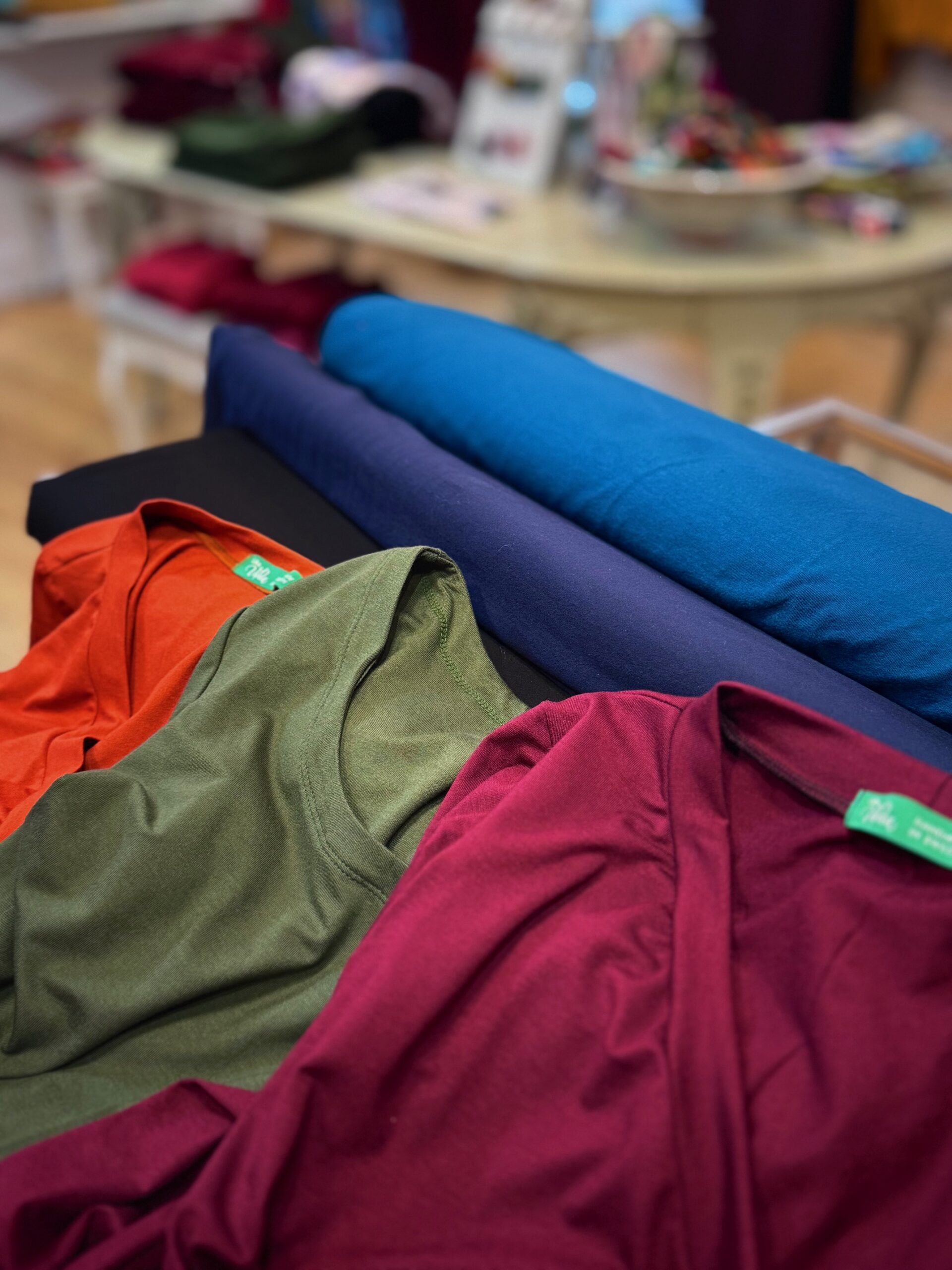 Klänning Saga, grön - Bild 4