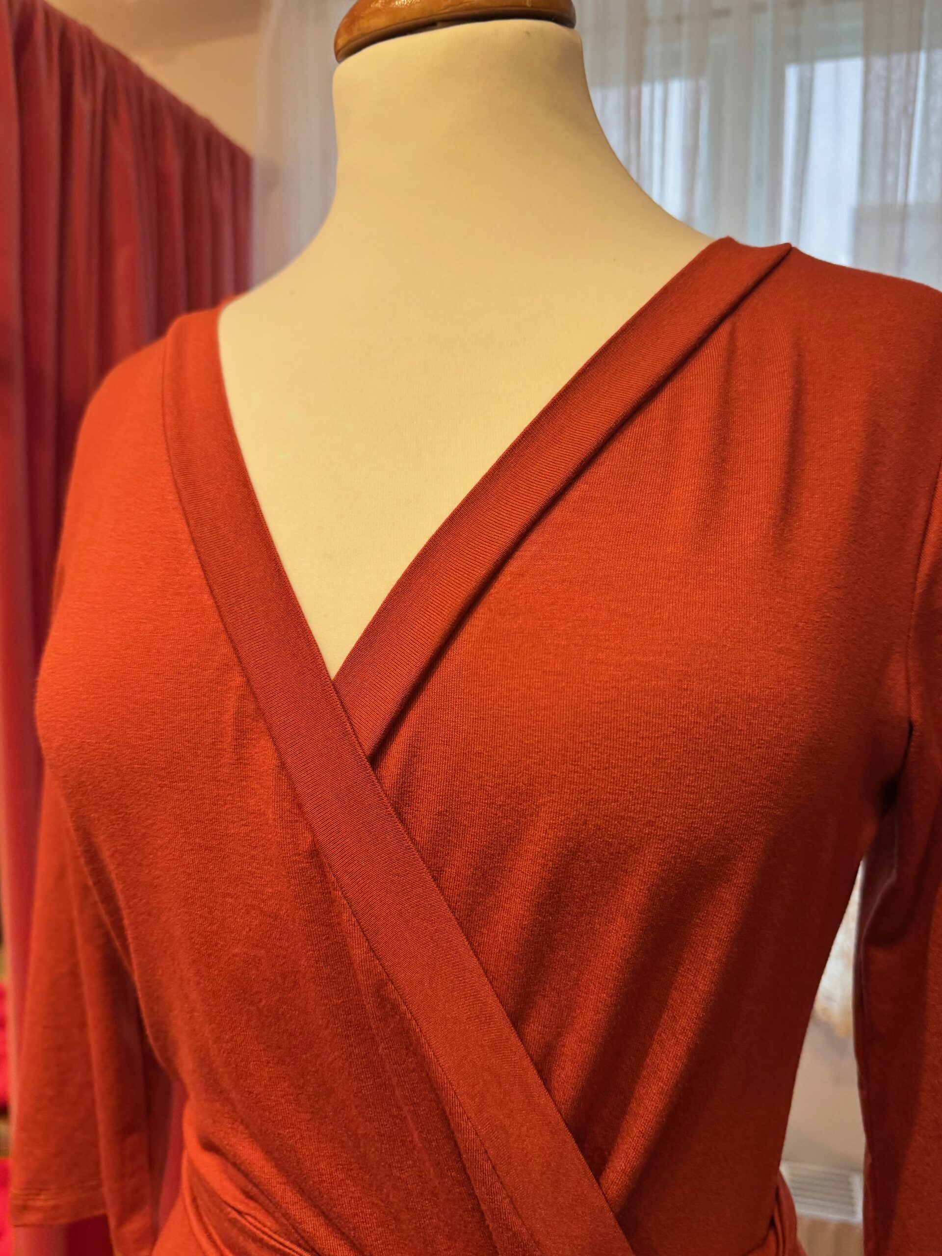 Förhandsbokning, Vildaklänning Astrid, rost - Bild 3